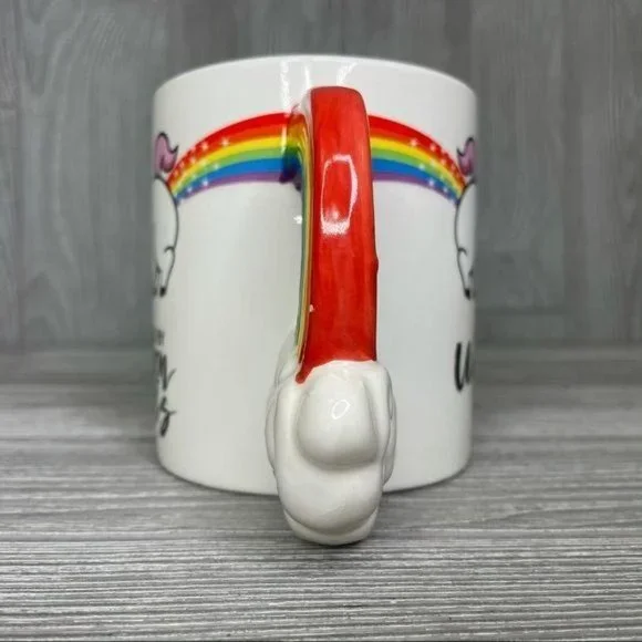 Big mouth brand unicorn farts coffee cup tea cup mug - Picture 2 of 6